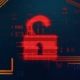 data breach padlock
