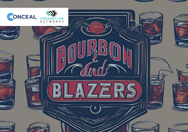 Bourbon and Blazers Event Feature Image