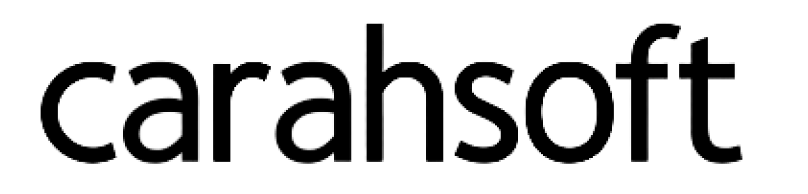 Carahsoft logo displayed in bold black lowercase text on a white background.